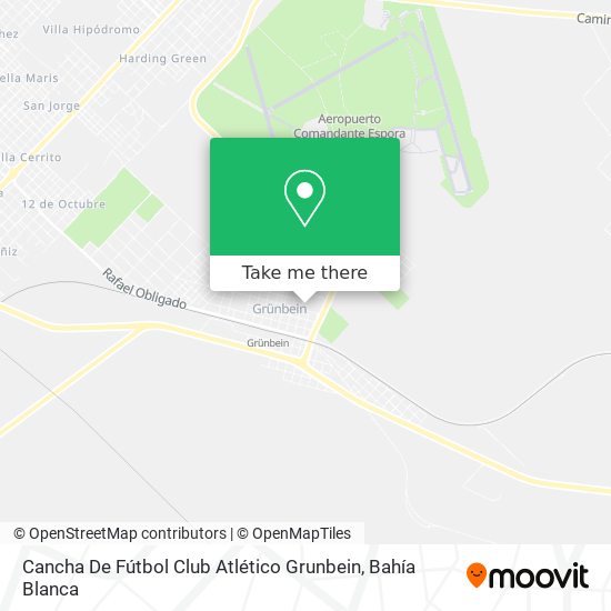 Cancha De Fútbol Club Atlético Grunbein map