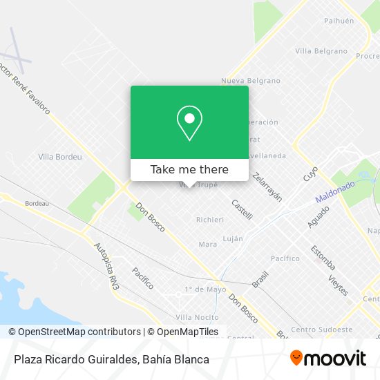 Plaza Ricardo Guiraldes map