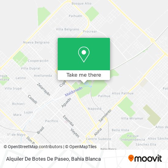 Alquiler De Botes De Paseo map