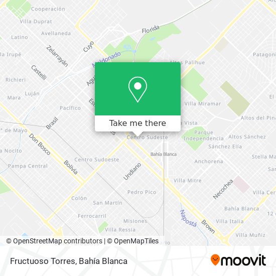 Fructuoso Torres map