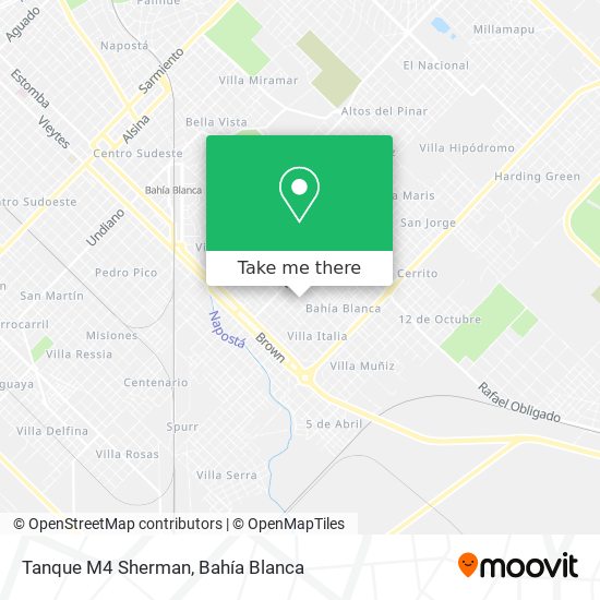 Tanque M4 Sherman map