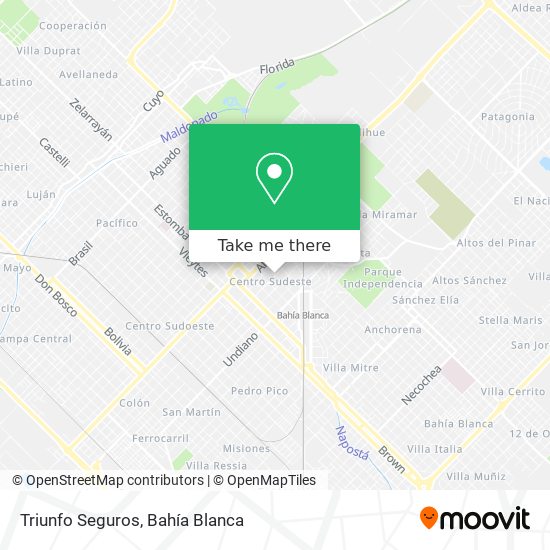 Triunfo Seguros map