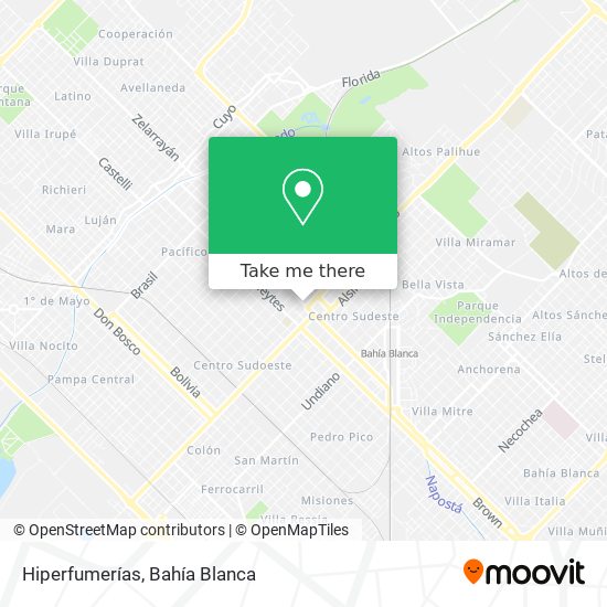 Hiperfumerías map