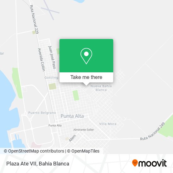 Mapa de Plaza Ate VII