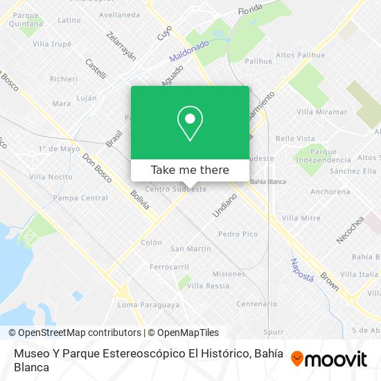 Mapa de Museo Y Parque Estereoscópico El Histórico