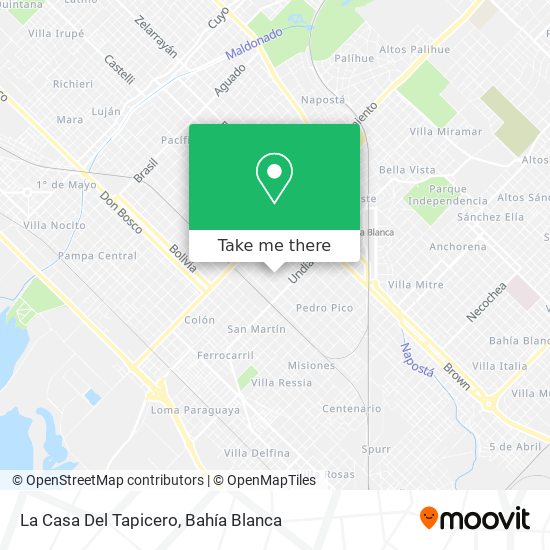 La Casa Del Tapicero map