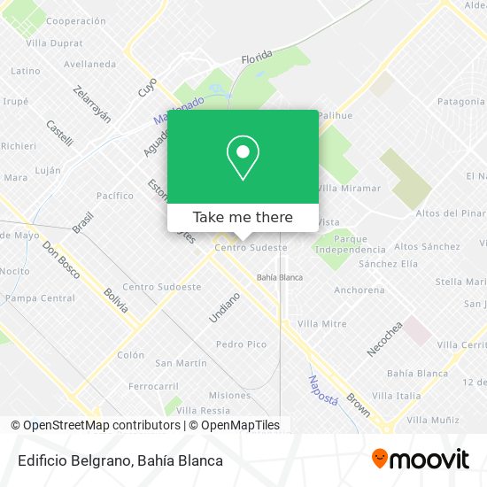 Edificio Belgrano map