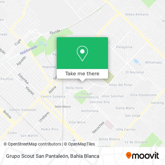 Grupo Scout San Pantaleón map