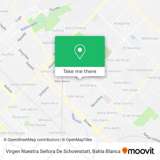 Mapa de Virgen Nuestra Señora De Schoenstatt