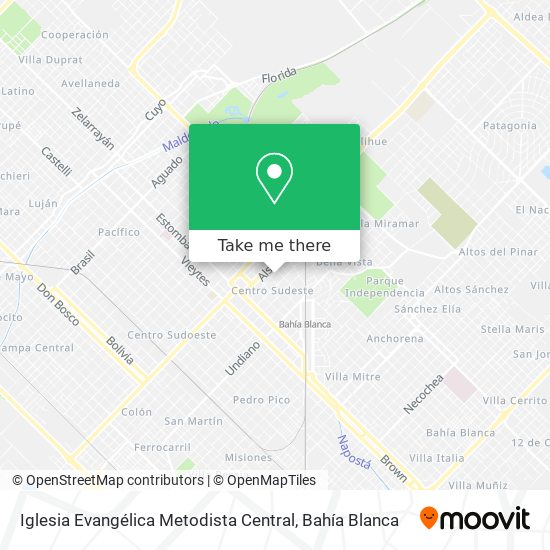Iglesia Evangélica Metodista Central map