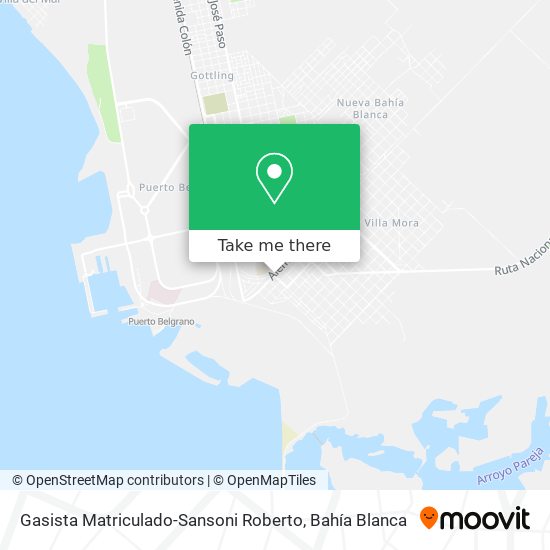 Gasista Matriculado-Sansoni Roberto map