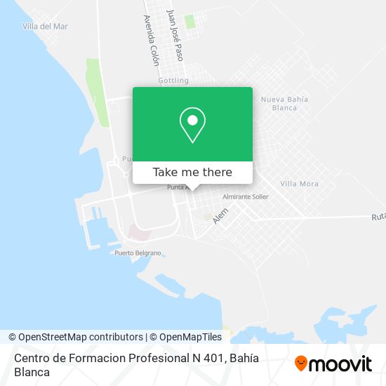Centro de Formacion Profesional N 401 map