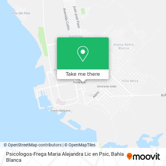 Psicologos-Frega Maria Alejandra Lic en Psic map