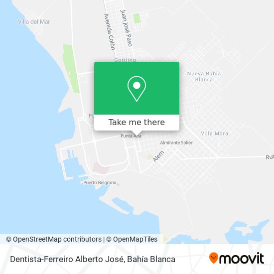 Dentista-Ferreiro Alberto José map
