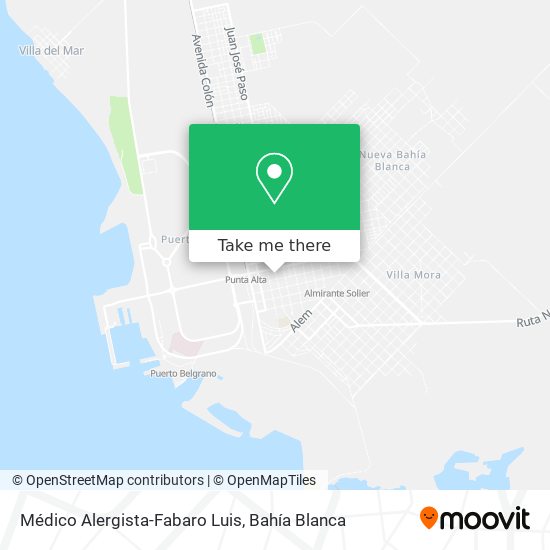 Médico Alergista-Fabaro Luis map