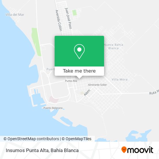 Mapa de Insumos Punta Alta