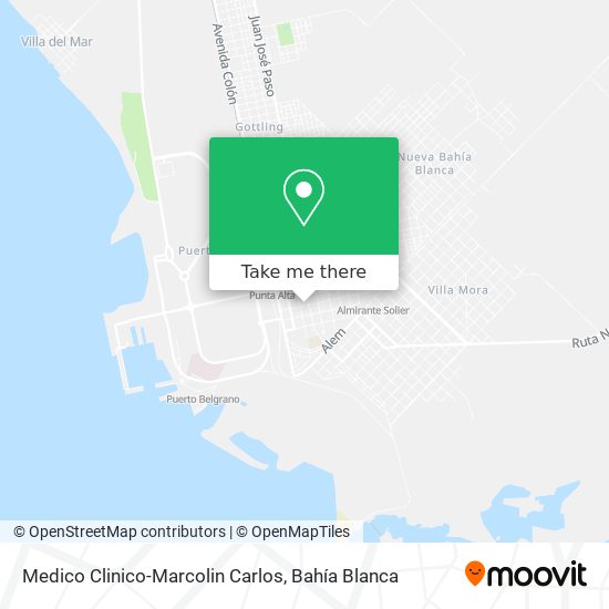 Medico Clinico-Marcolin Carlos map