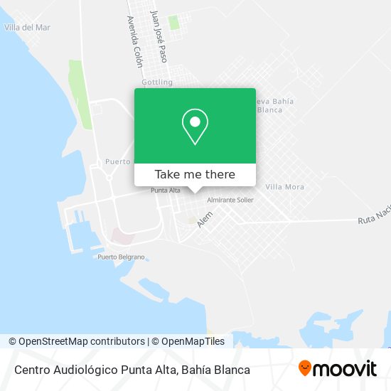 Centro Audiológico Punta Alta map