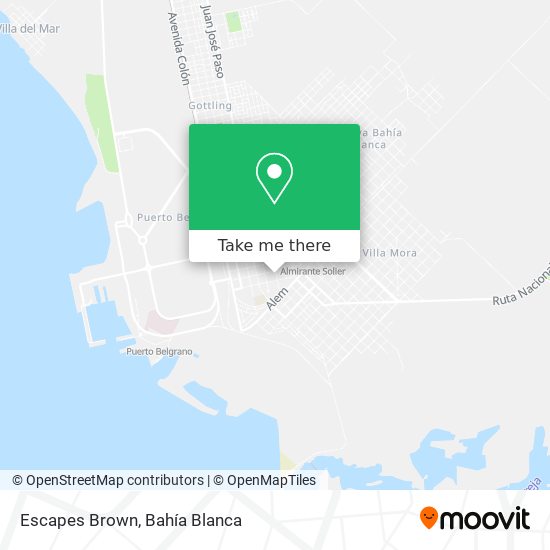 Mapa de Escapes Brown