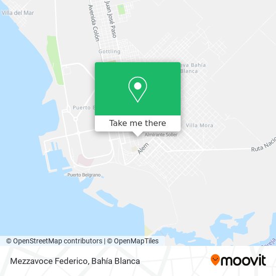 Mezzavoce Federico map