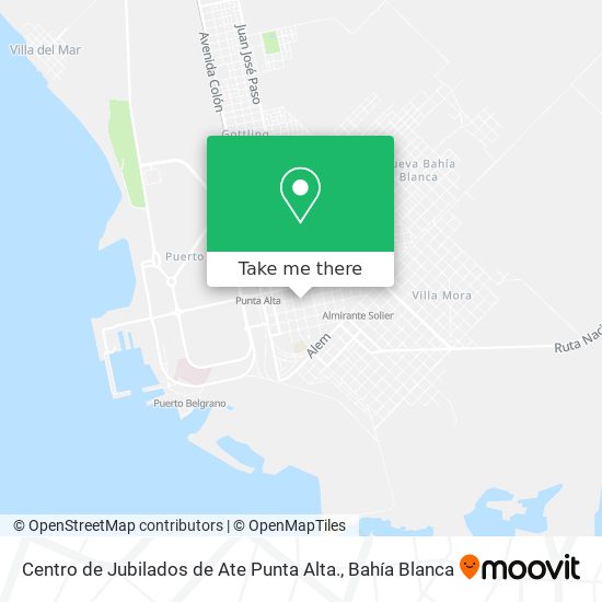 Centro de Jubilados de Ate Punta Alta. map