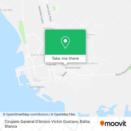 Mapa de Cirujano General-D'Amico Victor Gustavo