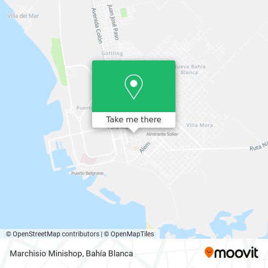 Mapa de Marchisio Minishop