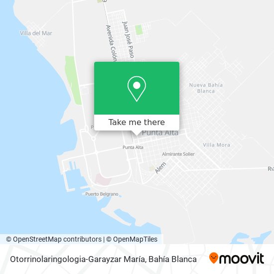 Otorrinolaringologia-Garayzar María map