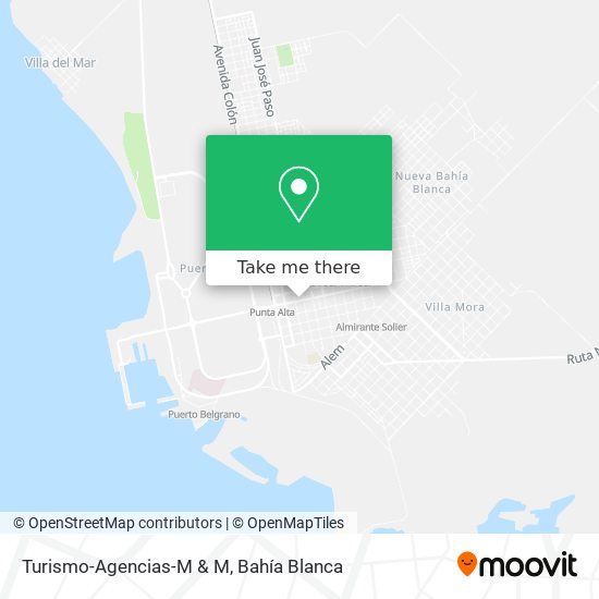 Mapa de Turismo-Agencias-M & M