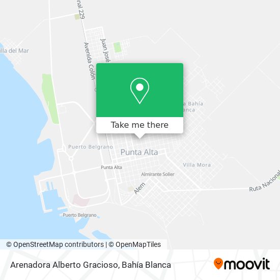 Arenadora Alberto Gracioso map