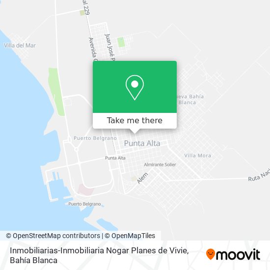Inmobiliarias-Inmobiliaria Nogar Planes de Vivie map