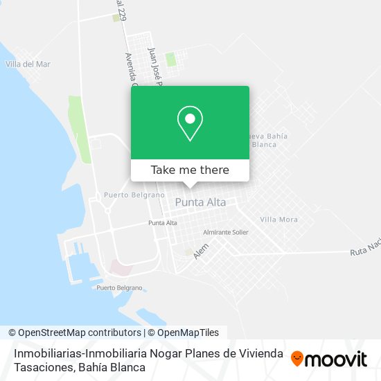 Inmobiliarias-Inmobiliaria Nogar Planes de Vivienda Tasaciones map