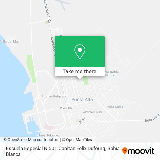Escuela Especial N 501 Capitan Felix Dufourq map