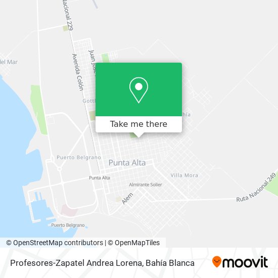Mapa de Profesores-Zapatel Andrea Lorena