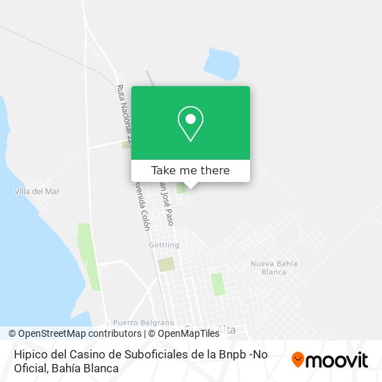 Hipico del Casino de Suboficiales de la Bnpb -No Oficial map