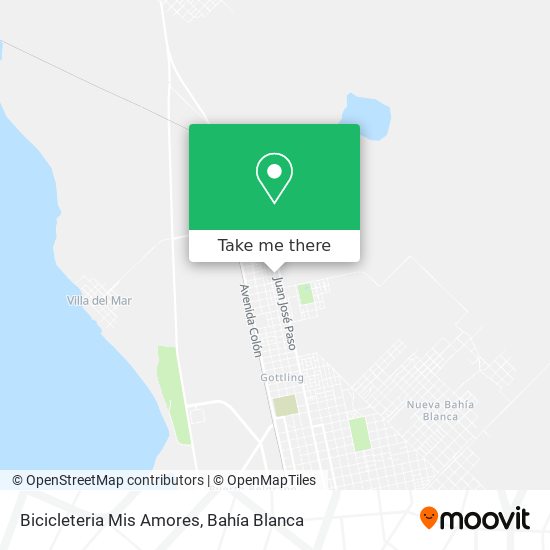 Bicicleteria Mis Amores map