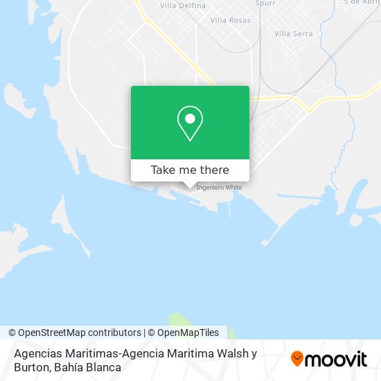 Agencias Maritimas-Agencia Maritima Walsh y Burton map