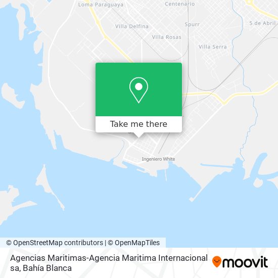Agencias Maritimas-Agencia Maritima Internacional sa map
