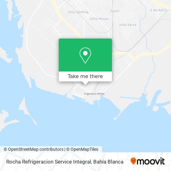 Mapa de Rocha Refrigeracion Service Integral