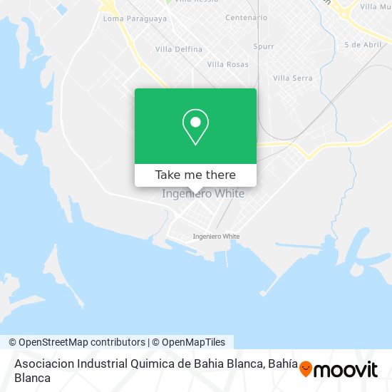 Asociacion Industrial Quimica de Bahia Blanca map