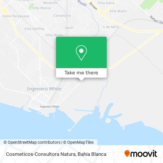 Cosmeticos-Consultora Natura map