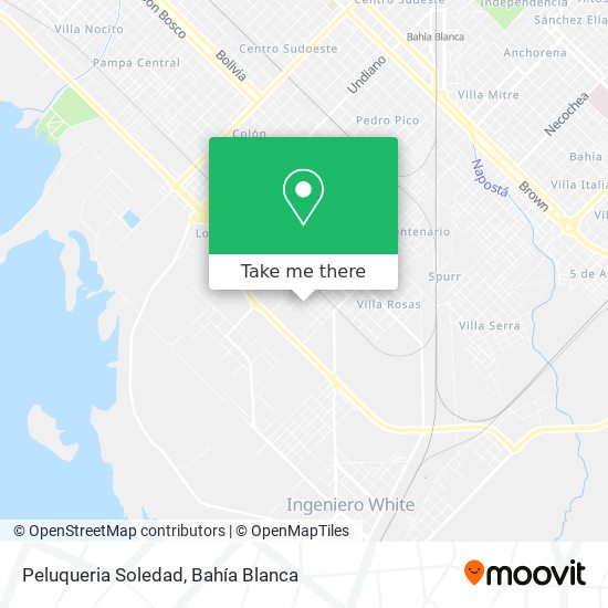 Peluqueria Soledad map
