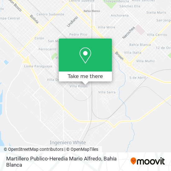 Mapa de Martillero Publico-Heredia Mario Alfredo