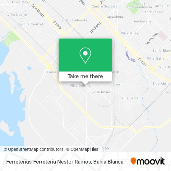 Mapa de Ferreterias-Ferreteria Nestor Ramos