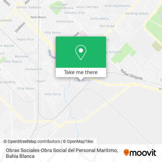 Obras Sociales-Obra Social del Personal Maritimo map
