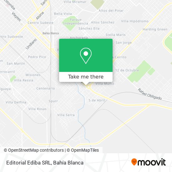 Mapa de Editorial Ediba SRL
