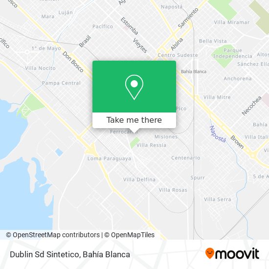 Dublin Sd Sintetico map