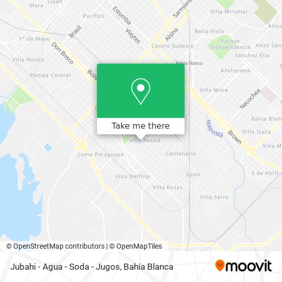 Jubahi - Agua - Soda - Jugos map
