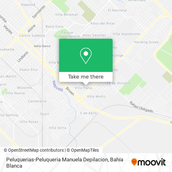 Mapa de Peluquerias-Peluqueria Manuela Depilacion