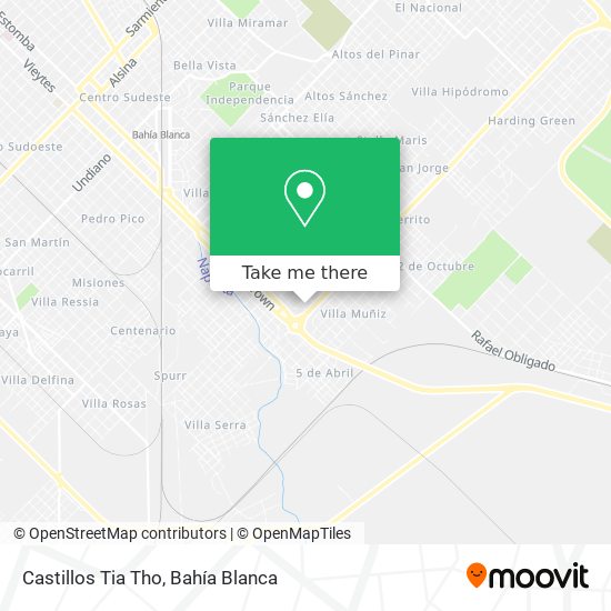 Mapa de Castillos Tia Tho